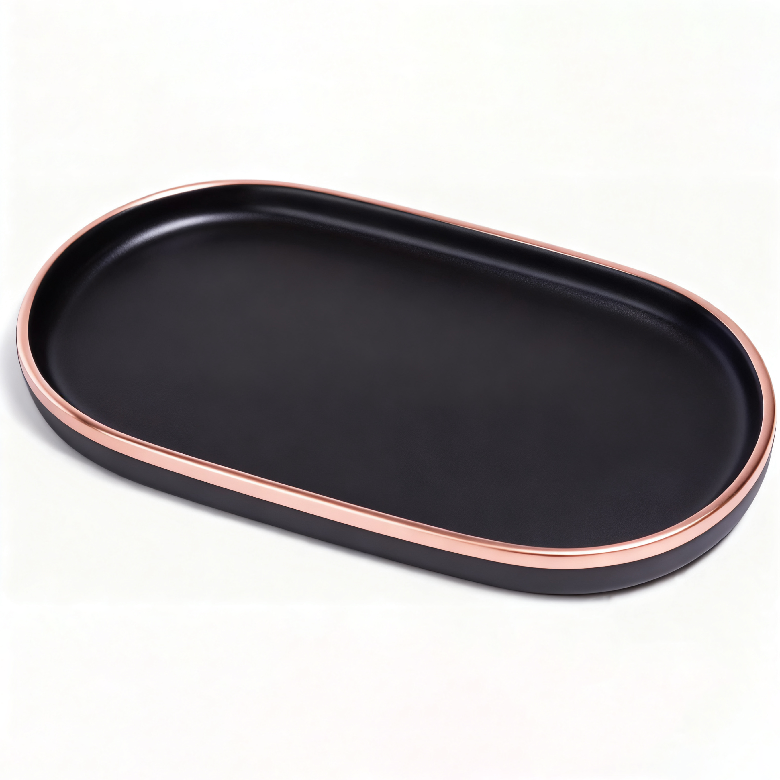 Japanese Luxury Black, Brown and Gold Cosmetic Tray
